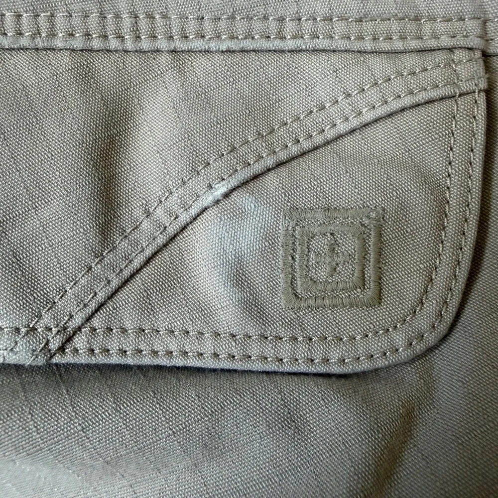 5.11 Tactical Series Womens Khaki Ripstop Cargo Pants Size 4 Regular Tan Utility